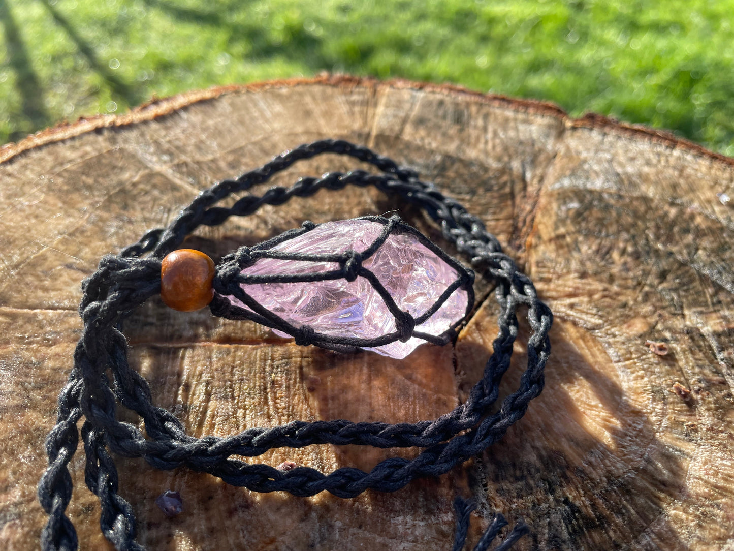 Pendentif d'intention : Eclat de rosée de Rose / La Magie des Andaras