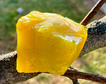 ANDARA Dragon jaune de la création| 87 g  / 777 cristal 5D •