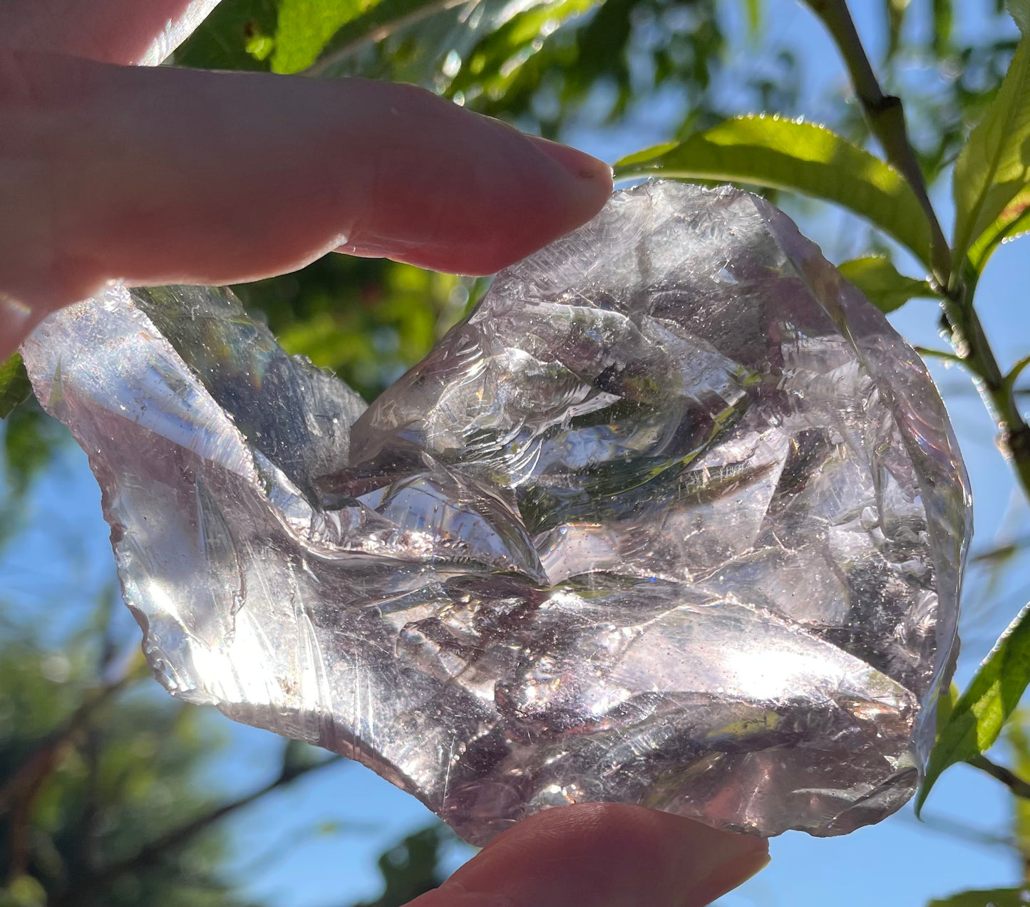 Rare ANDARA Français Lilas Vénusien – Émanation de la Rose Cosmique | 195 g  / 777 cristal 5D •