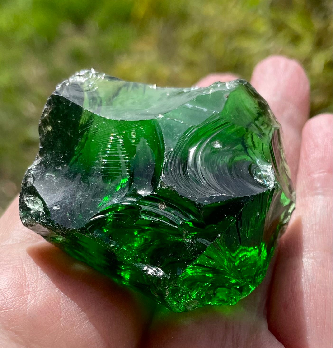 ANDARA vert émeraude 63 g / cristal 5D / 777 •