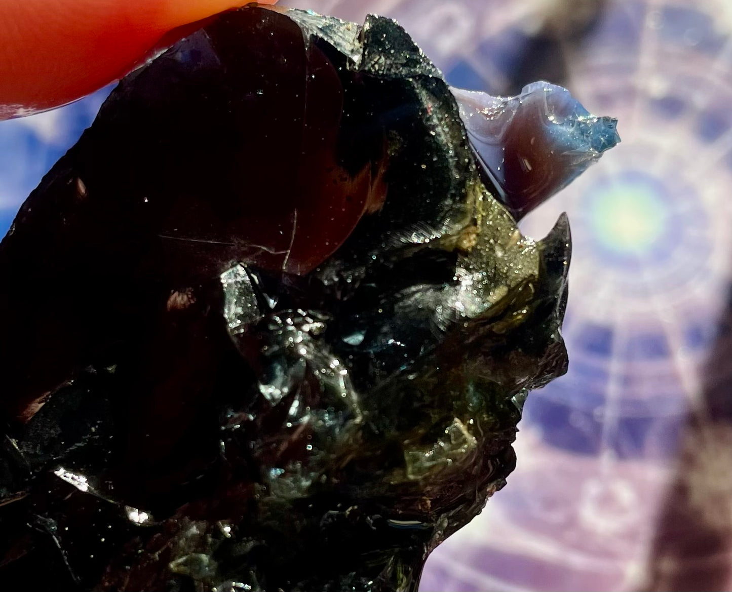 ANDARA Français Dragon Imperial Noir | 49 g  / 777 cristal 5D •