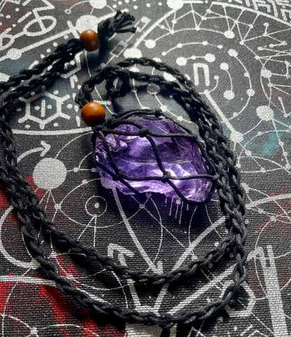 Pendentif Ascended Lilac Vert 40 g / cristal 5D / 777 •