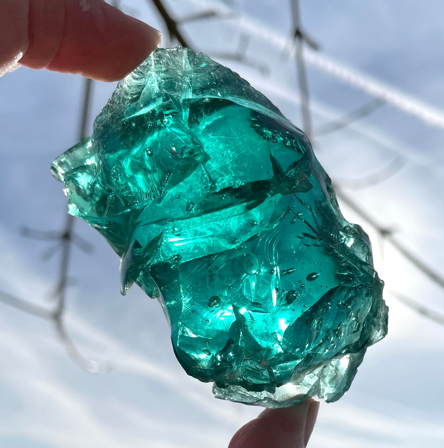 ANDARA Français Emeraude ésothérique 131 g | French Andara crystal
