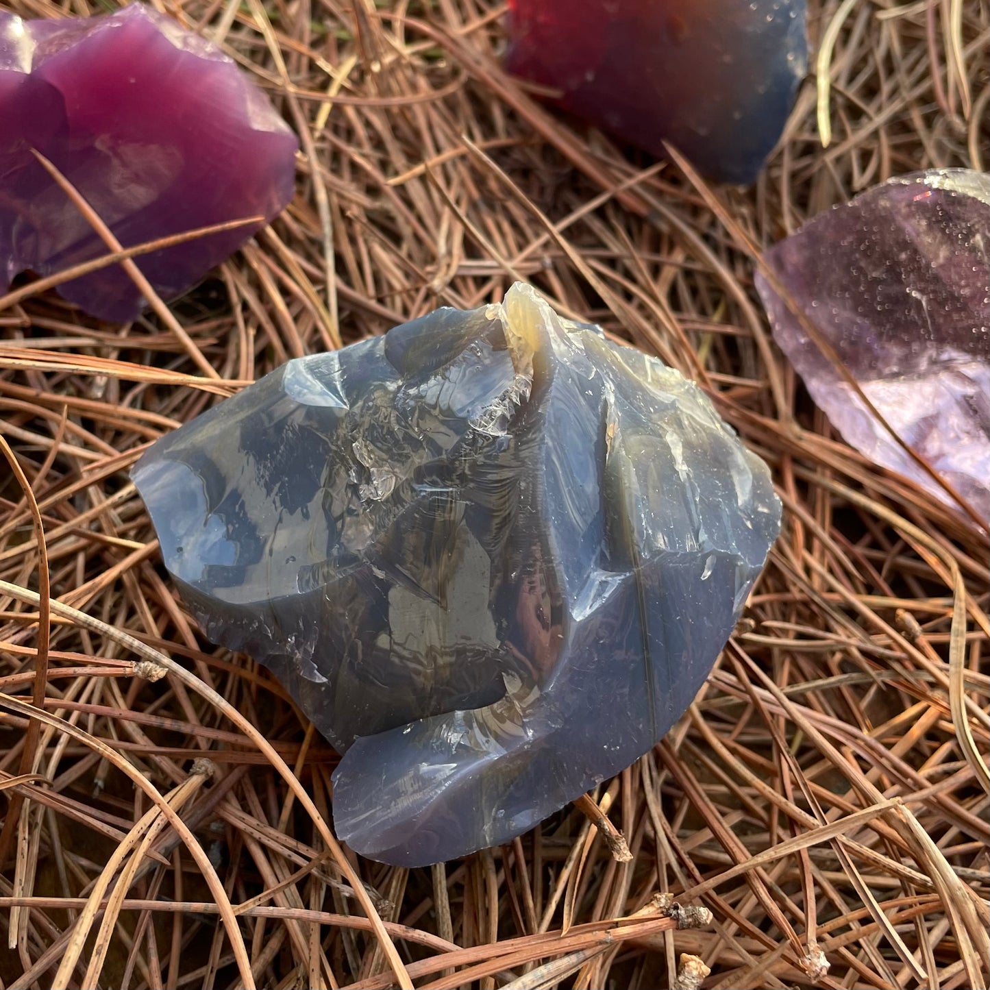 Violets Français | Lot pierres cristalline ANDARA ~ 670 g