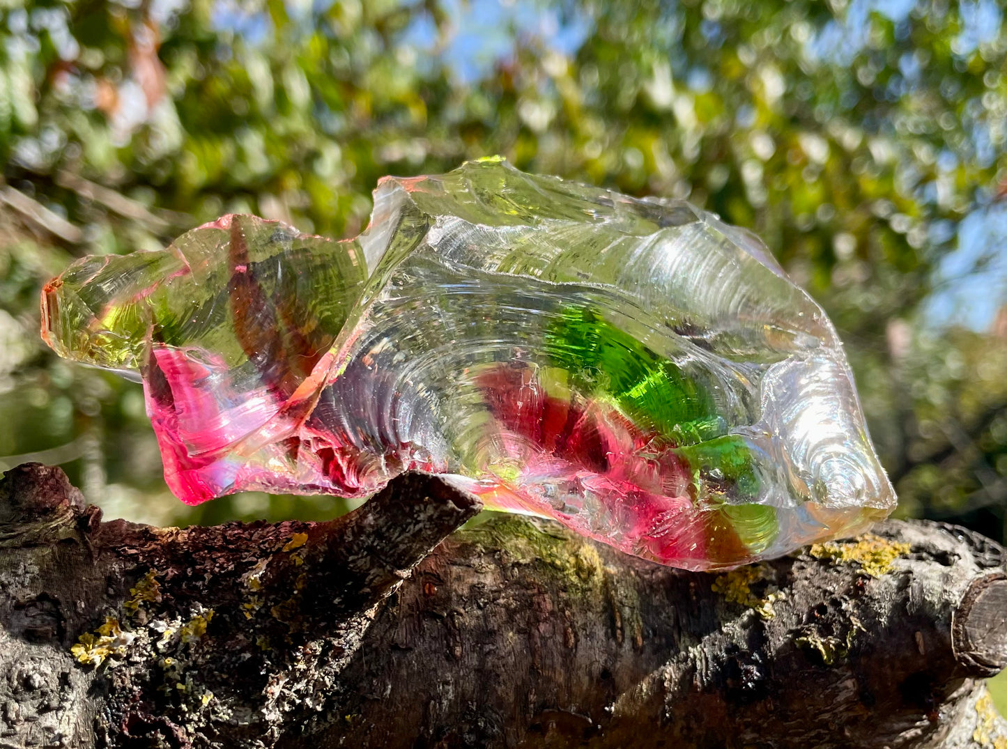 ANDARA Clear Rainbow Oracle | 288 g | cristal 5D / 777