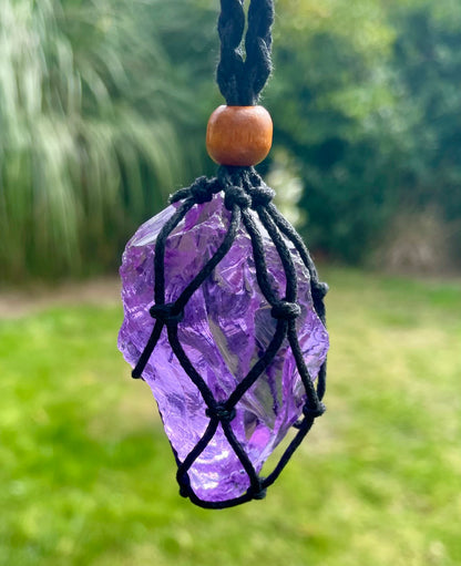 Pendentif Ascended Lilac Vert 40 g / cristal 5D / 777 •