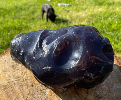 ANDARA Oeuf Dragon Dark violet   ~ 1915 g | Tarif préférentiel - Travailleur de la Lumière