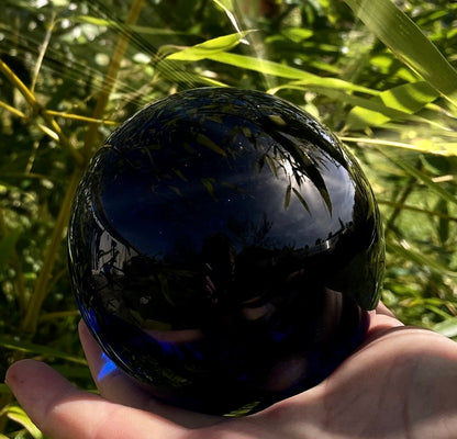 ANDARA poli Sphere Indigo Transmutation 976 g / cristal 5D / 777