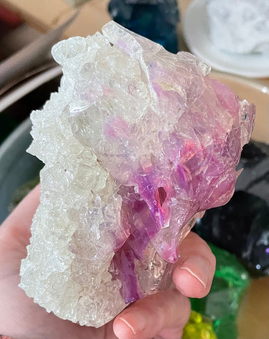 Rare ANDARA Français Dragon Imperial cristallisé | 469 g  / 777 cristal 5D