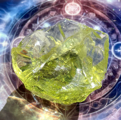 Rare ANDARA Français Electric green 155 g | Cristal 5D / 777 •