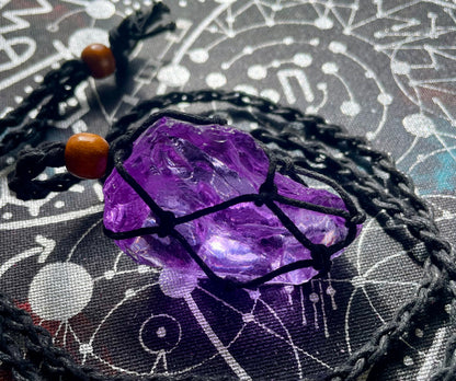 Pendentif Ascended Lilac Vert 40 g / cristal 5D / 777 •