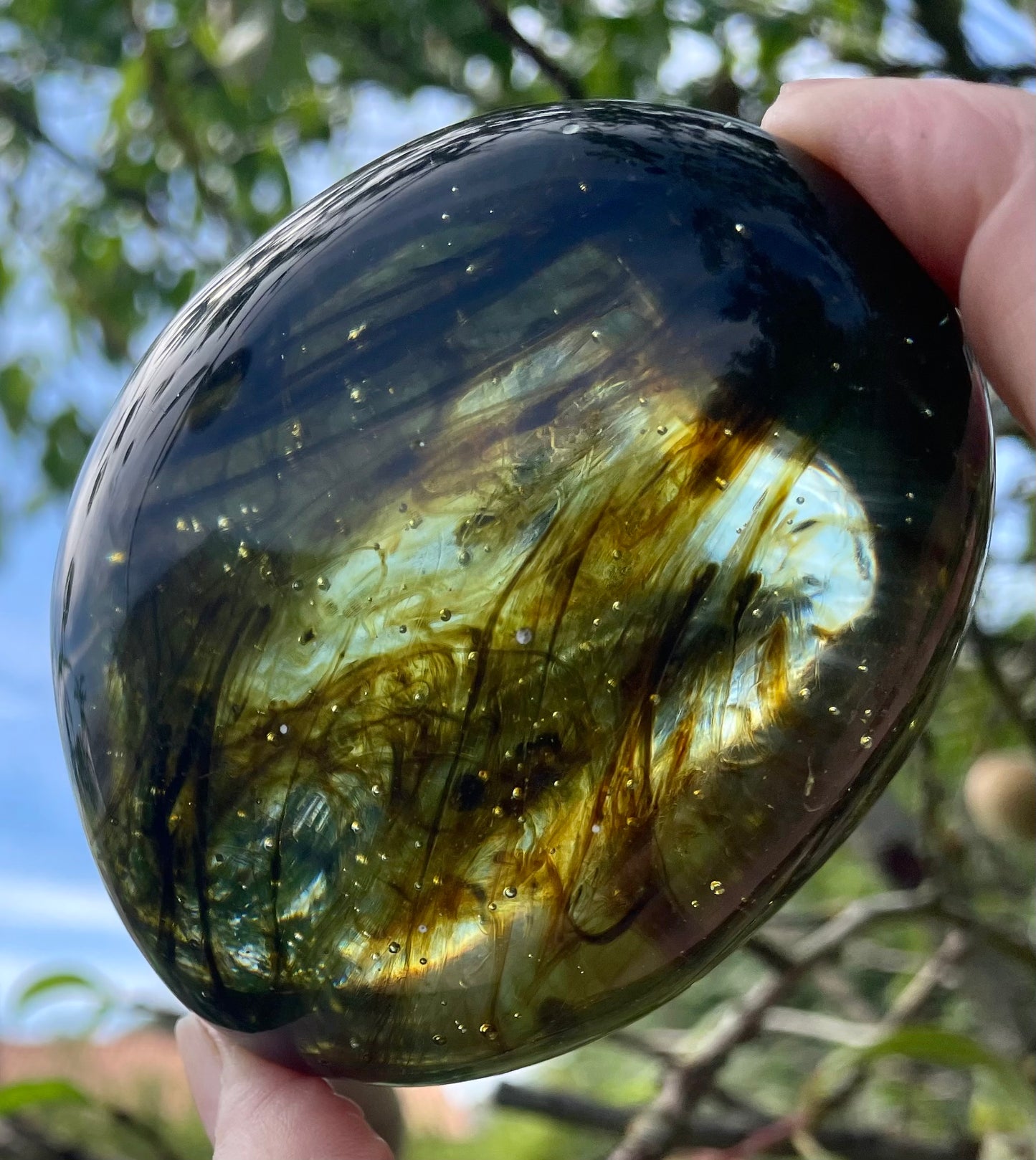 ANDARA poli Fleur de Chamane / cristal 5D / 777 : 365 g