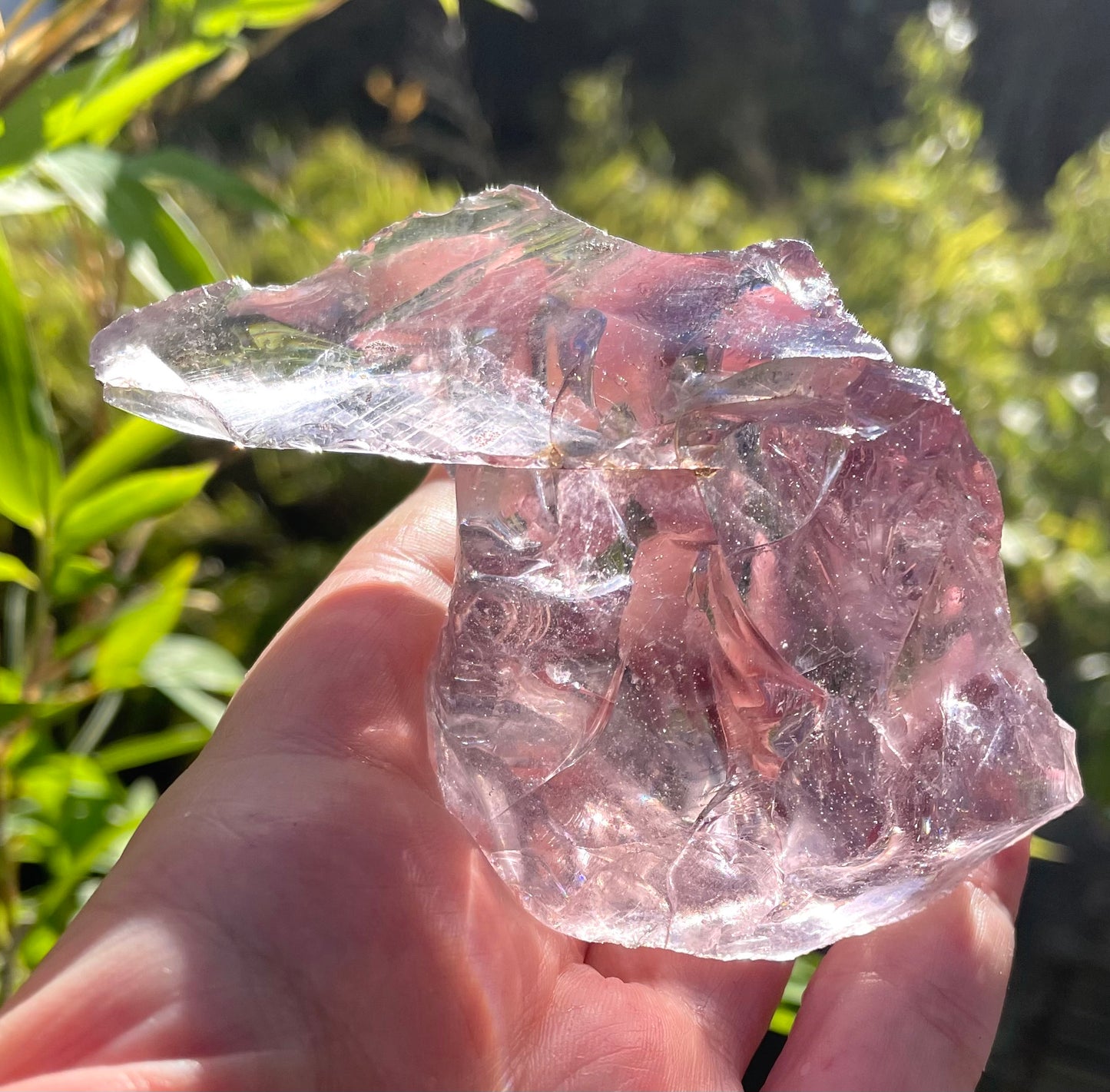 Rare ANDARA Français Lilas Vénusien – Émanation de la Rose Cosmique | 195 g  / 777 cristal 5D •