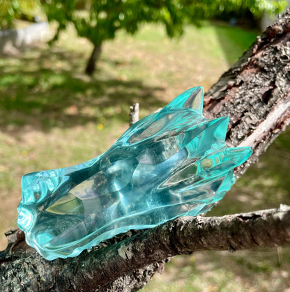 Crâne Dragon Aqua Retour à Soi ~ 231 g | Collection personnelle