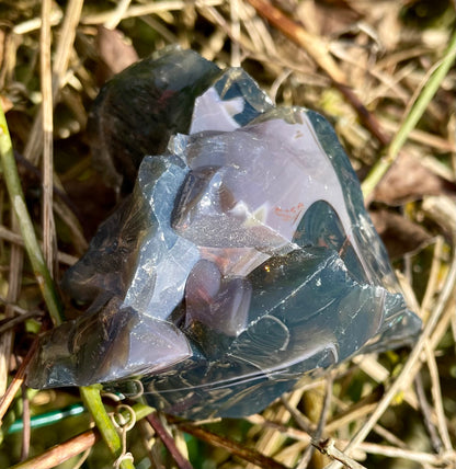 Rare ANDARA• Français Iridium Cobalt Violet Or 158 g | French Andara