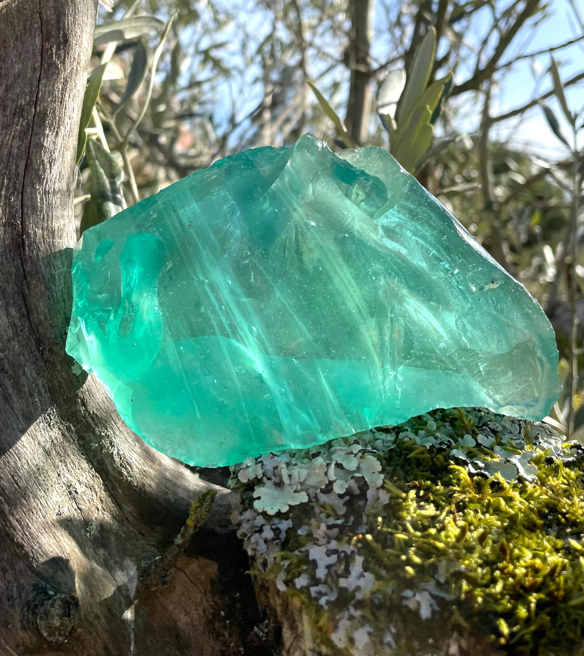 Rare ANDARA Français Le Messager  ~ 405 g | French crystal Andaras