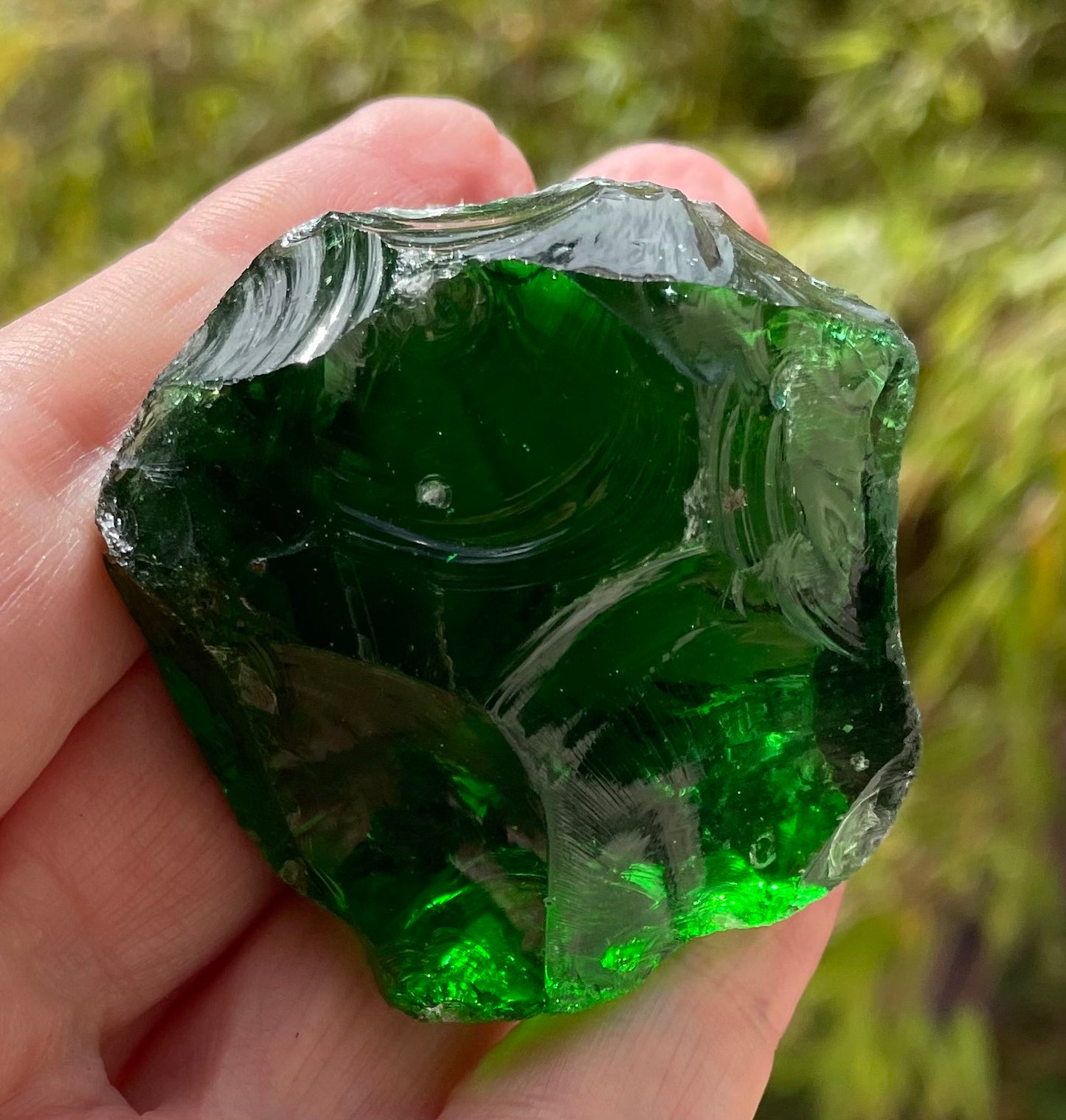 ANDARA vert émeraude 63 g / cristal 5D / 777 •