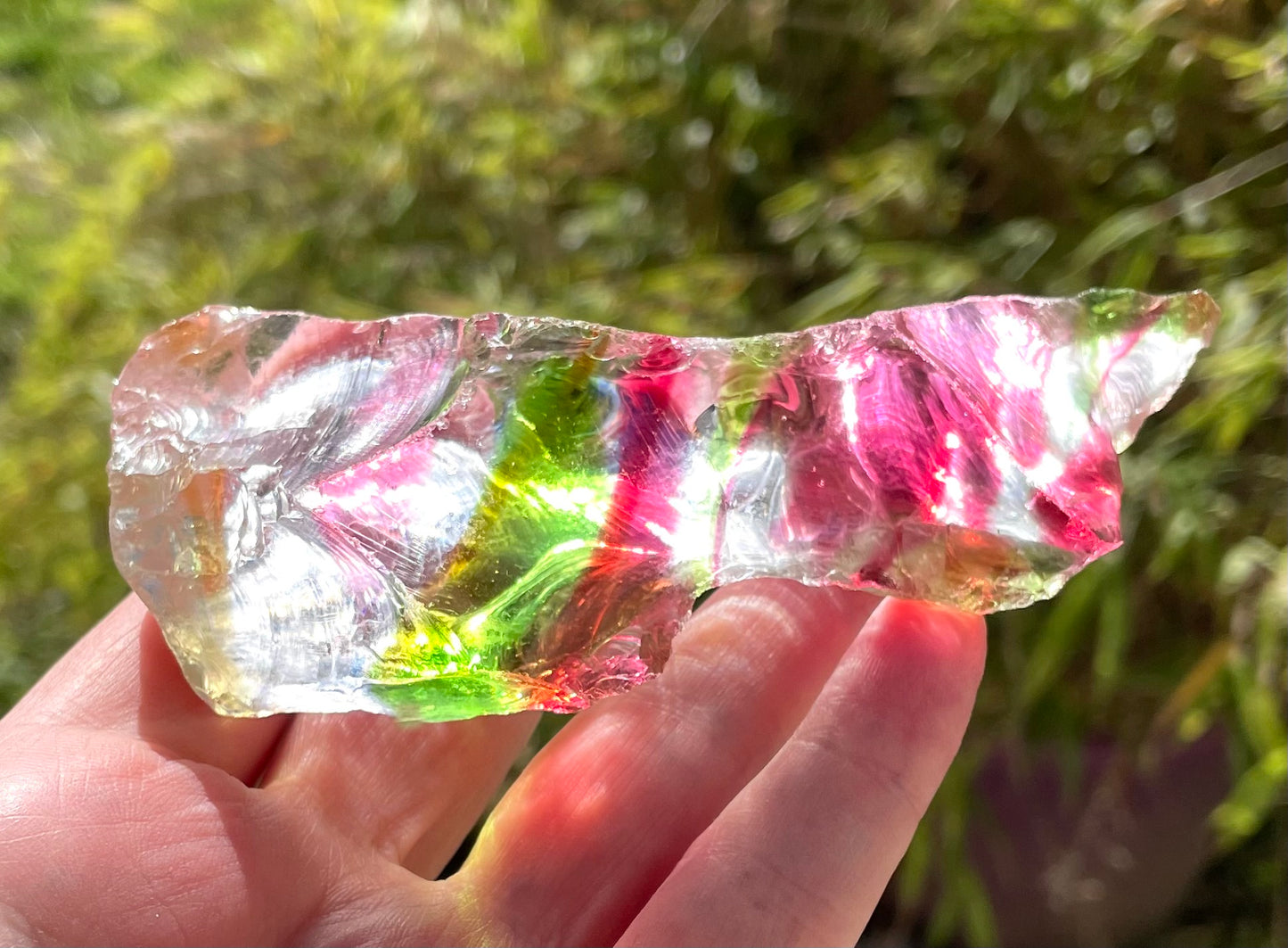 ANDARA Clear Rainbow Oracle | 288 g | cristal 5D / 777