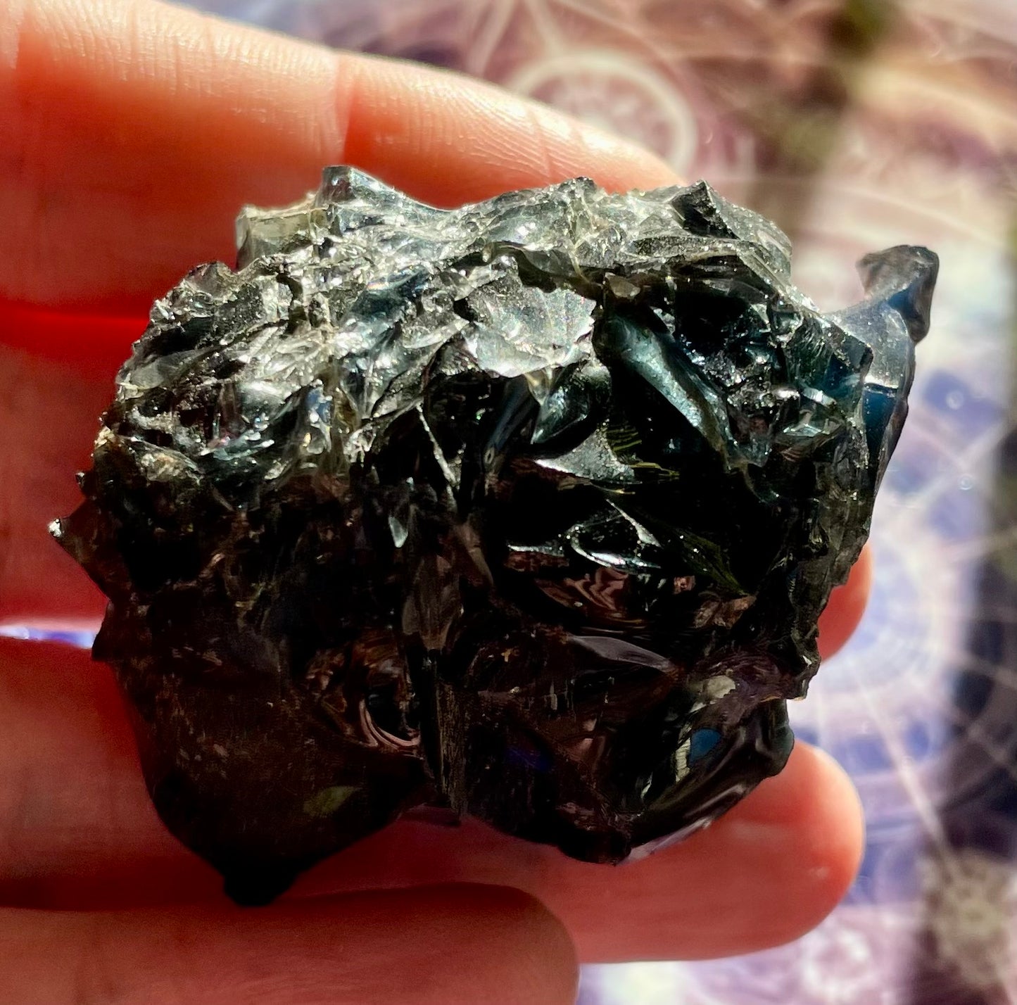 ANDARA Français Dragon Imperial Noir | 49 g  / 777 cristal 5D •