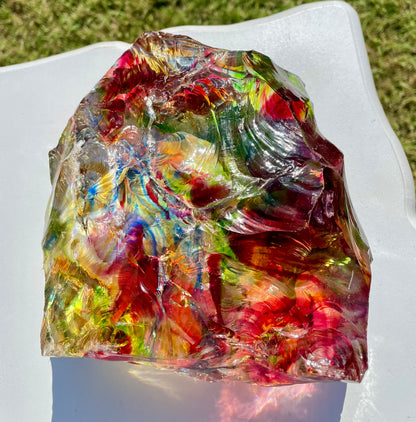 ANDARA Altar Rainbow 3.817 kilo : cristal Arc en ciel