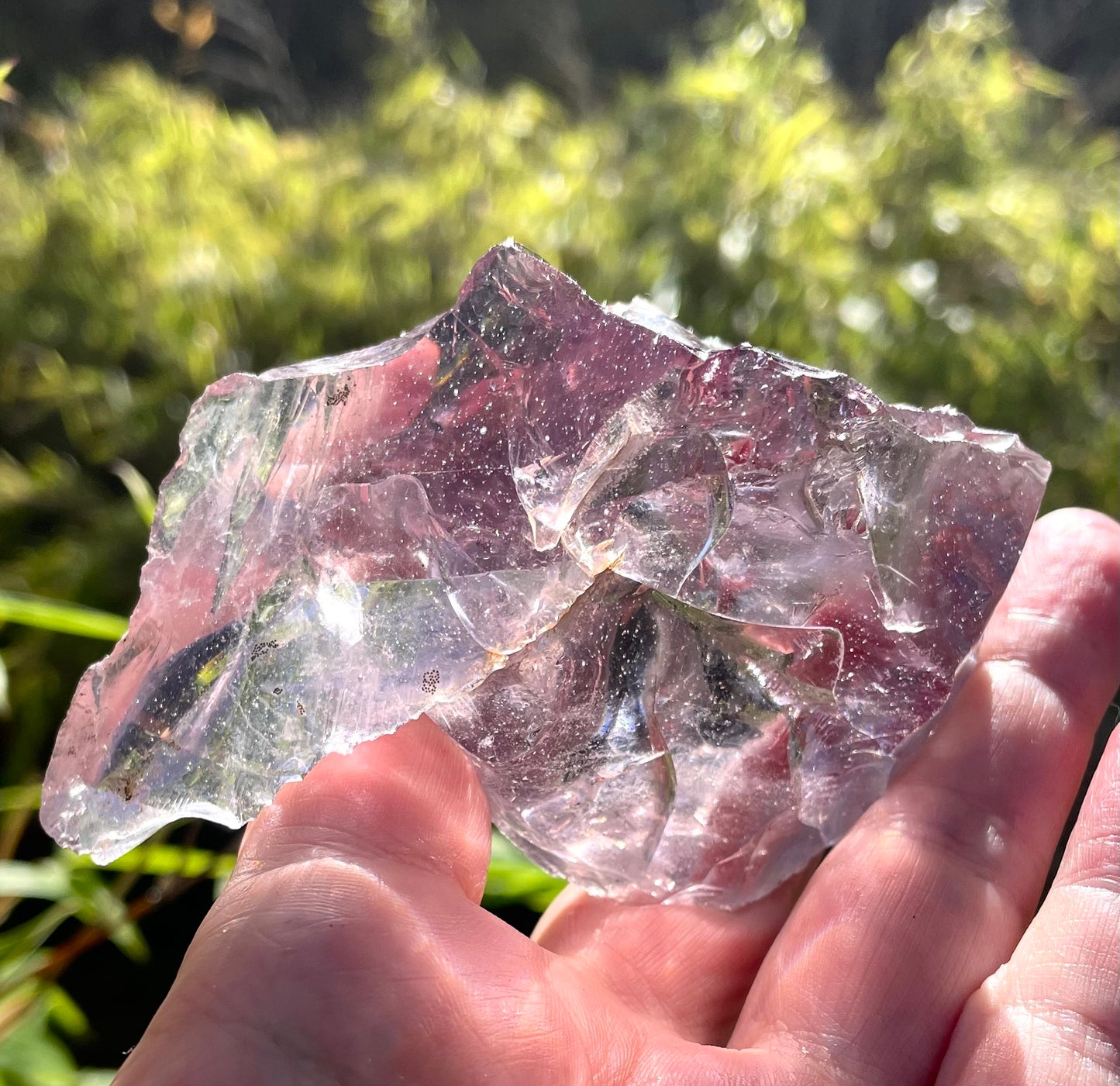 Rare ANDARA Français Lilas Vénusien – Émanation de la Rose Cosmique | 195 g  / 777 cristal 5D •