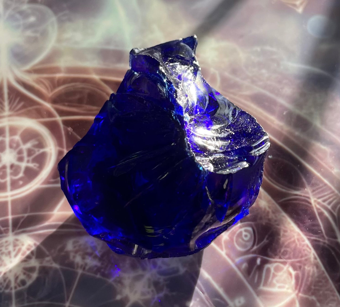 Rare ANDARA Tanzanite Flamme violette  21 g / 777