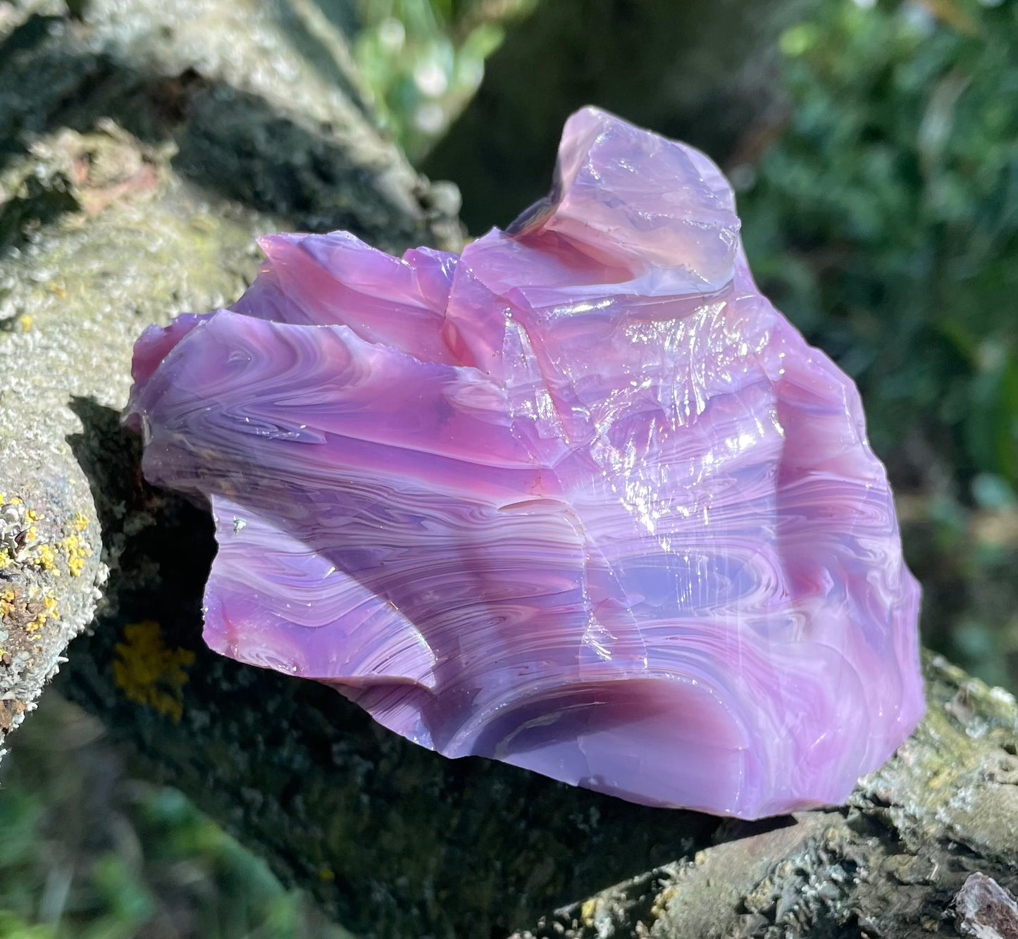 ANDARA Français Dragon Imperial de la flamme violette  | 200 g  / 777 cristal 5D •