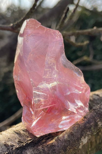 Très Rare ANDARA Rose des Anges ~ 83 g | French Andaras crystal