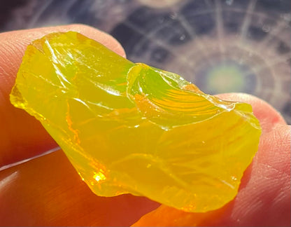 Mini baby ANDARA Dragon jaune  7 g | Cristal 5D / 777 •