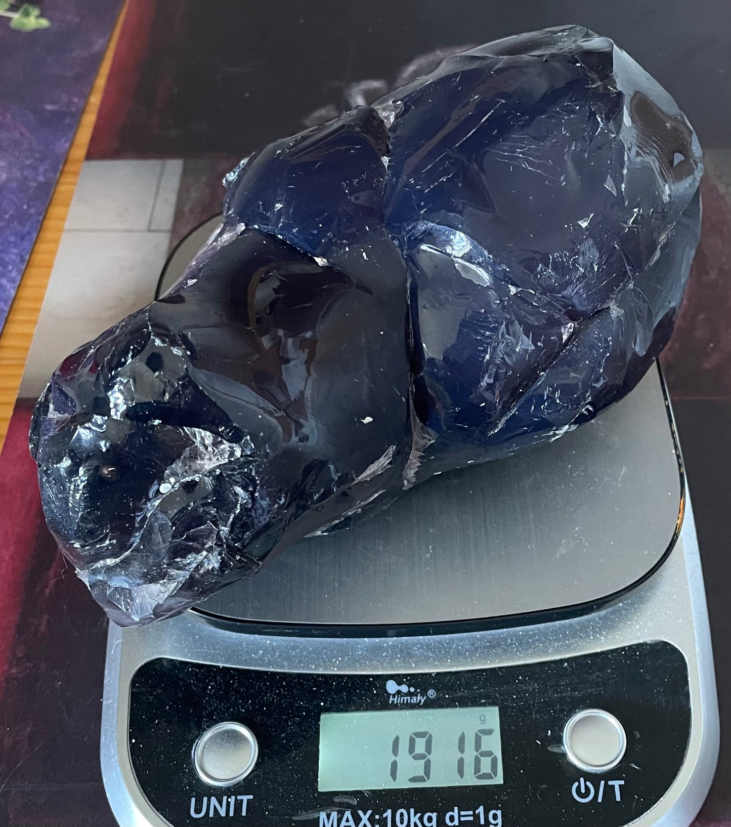 ANDARA Oeuf Dragon Dark violet   ~ 1915 g | Tarif préférentiel - Travailleur de la Lumière