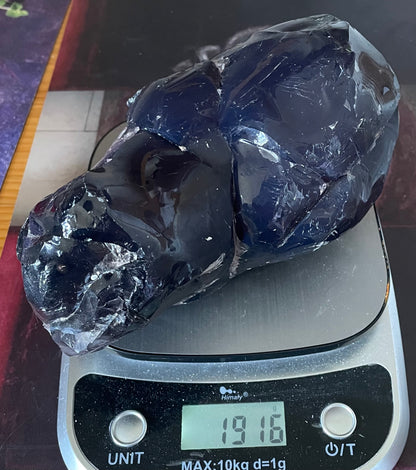 ANDARA Oeuf Dragon Dark violet   ~ 1915 g | Tarif préférentiel - Travailleur de la Lumière