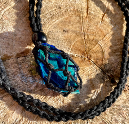 Pendentif d'intention : ANDARA | bleu | 11 g