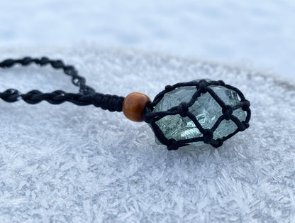 Pendentif d'intention : ANDARA | vert bleuté | 19 g