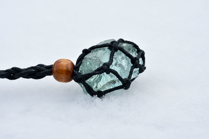 Pendentif d'intention : ANDARA | vert bleuté | 19 g