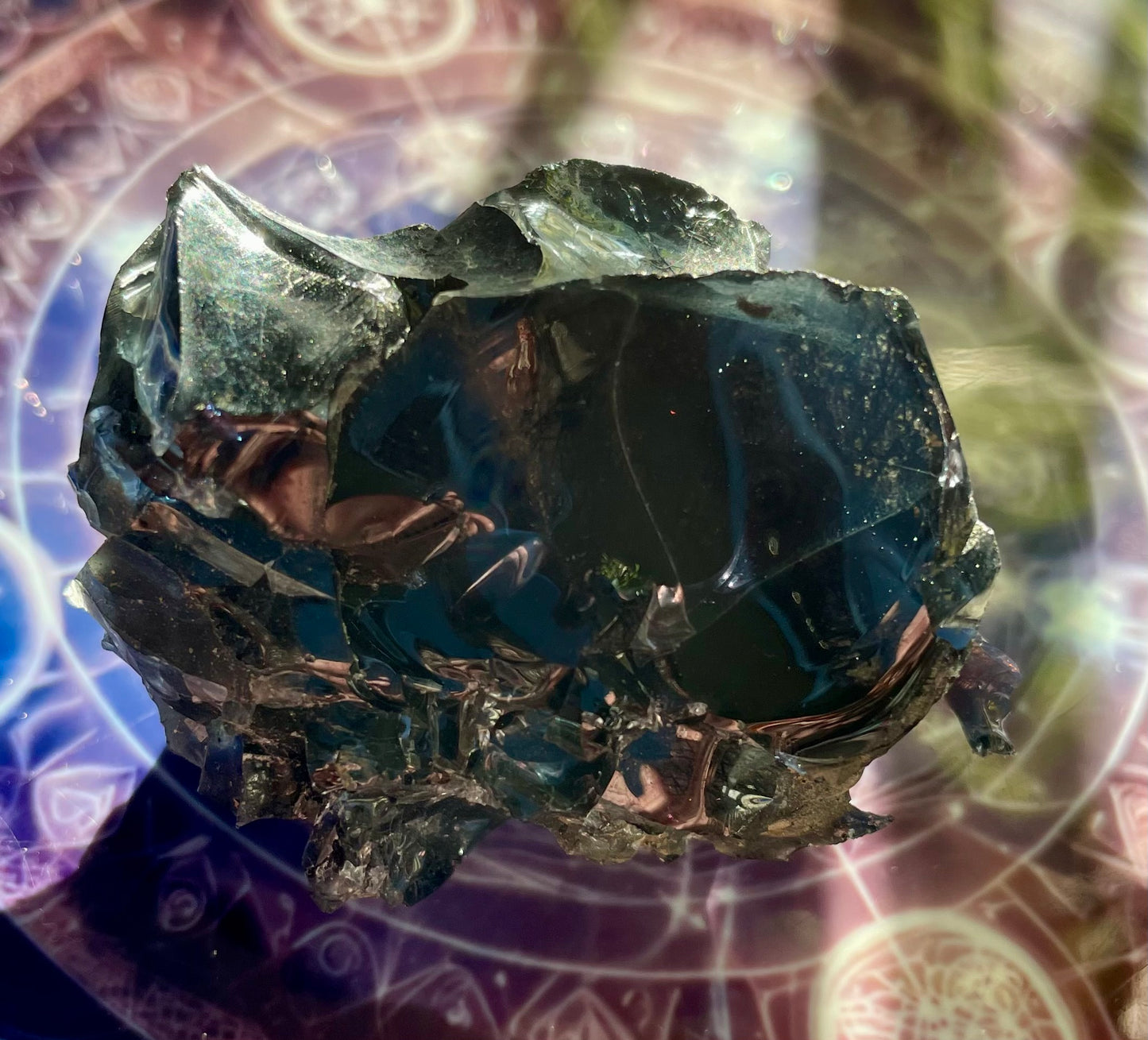 ANDARA Français Dragon Imperial Noir | 49 g  / 777 cristal 5D •