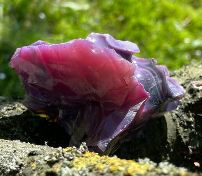 ANDARA Français Dragon Imperial de la flamme violette  | 200 g  / 777 cristal 5D •