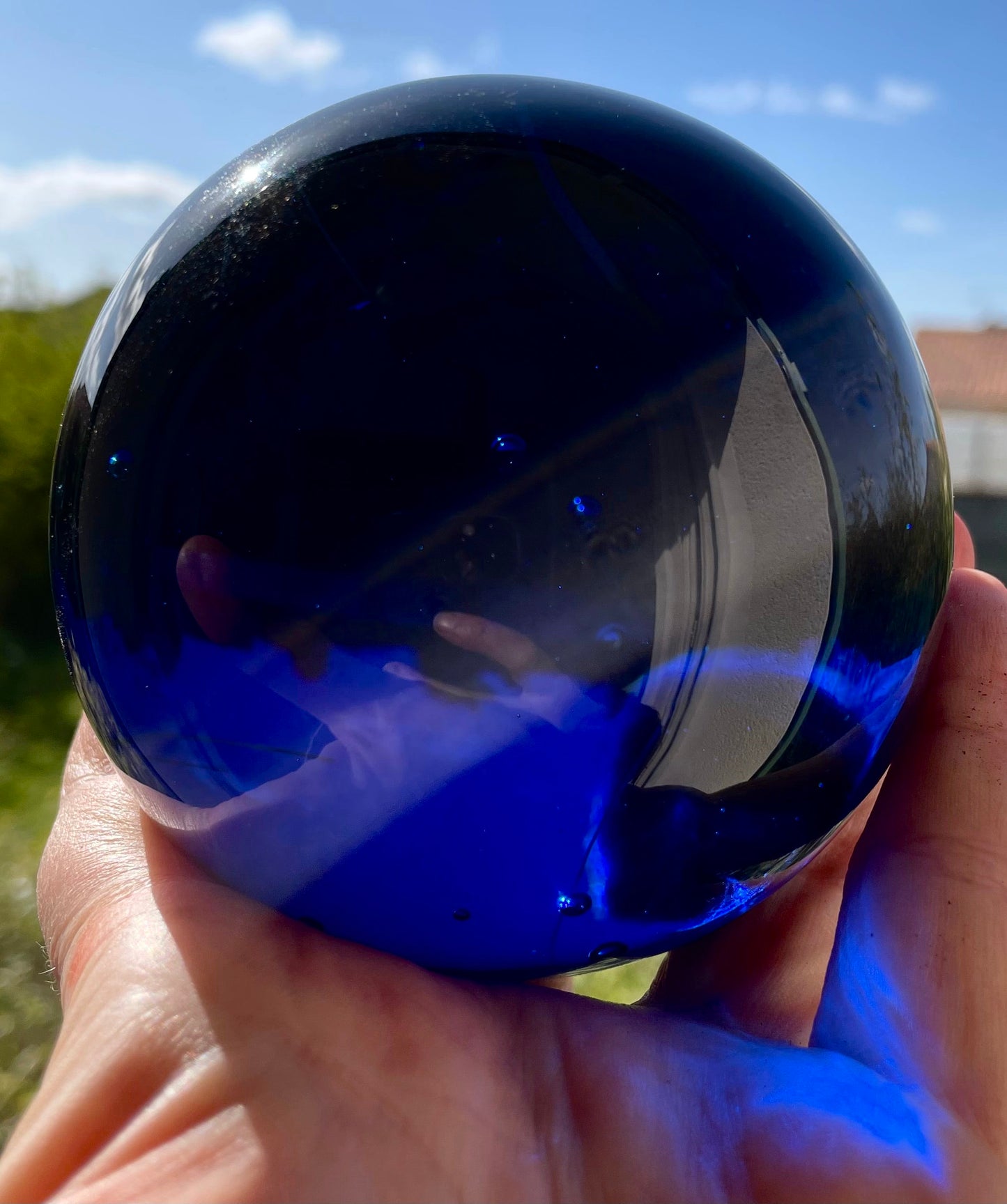 ANDARA poli Sphere Indigo Transmutation 976 g / cristal 5D / 777
