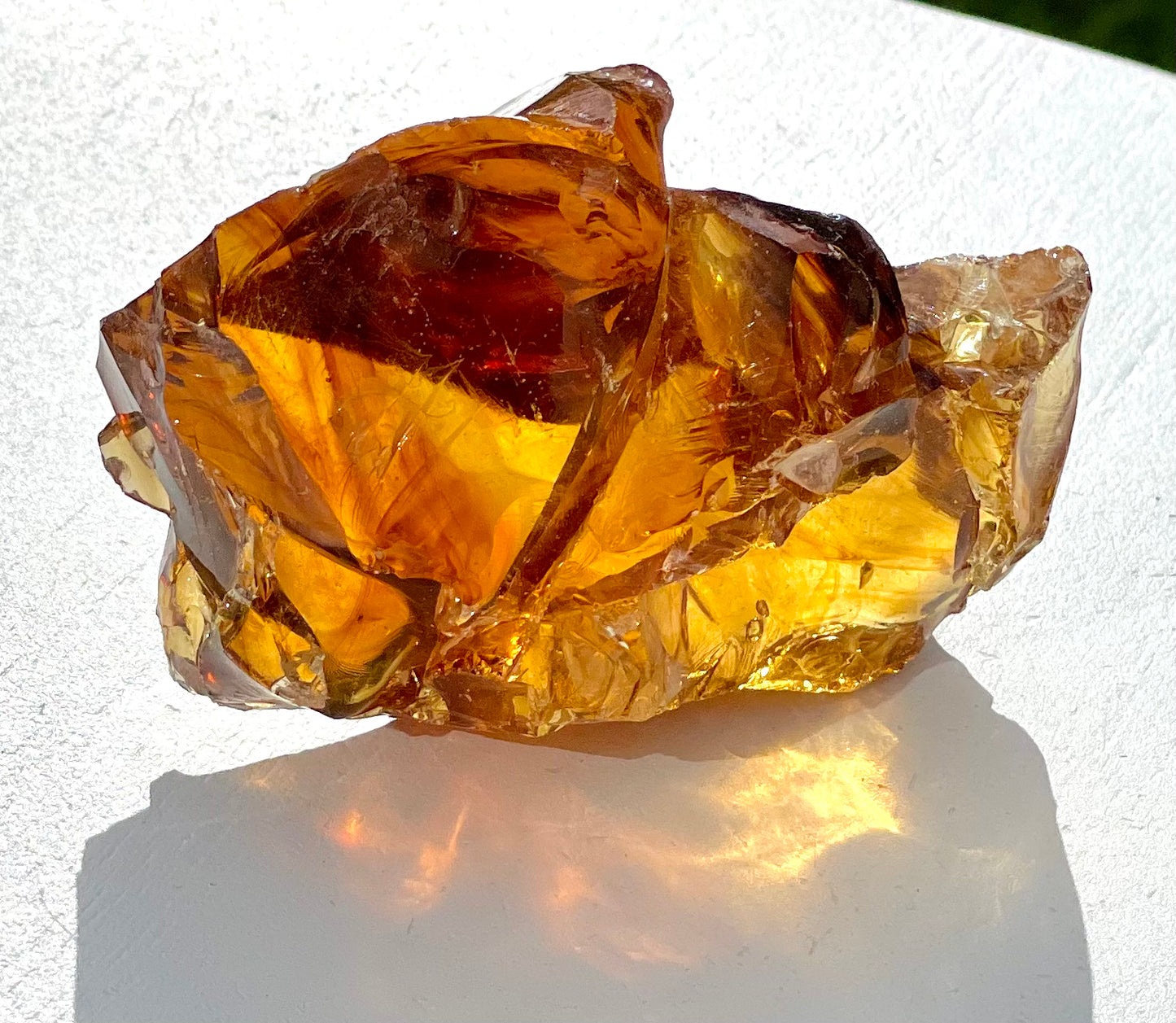 ANDARA Français Chamane du Soleil des 4 Terres Ambrées | 178 g | French ANDARA crystal