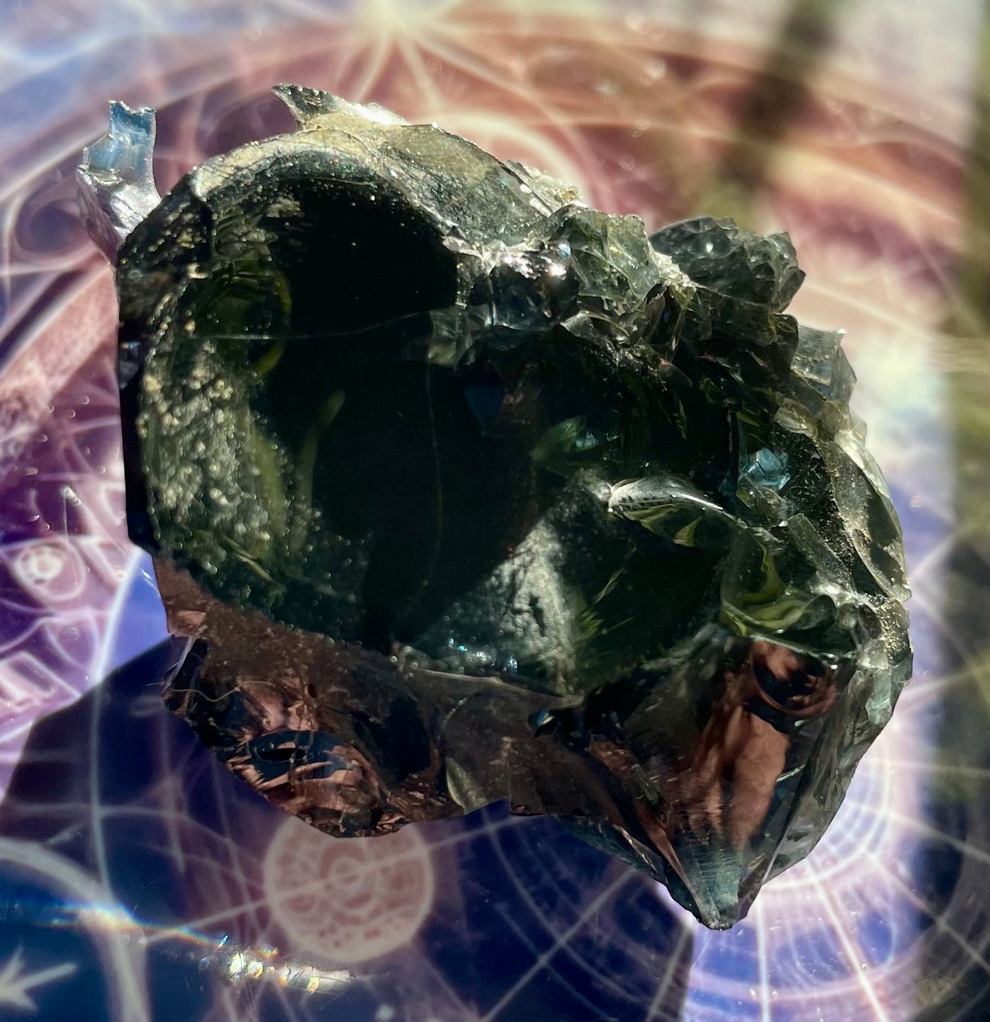 ANDARA Français Dragon Imperial Noir | 49 g  / 777 cristal 5D •