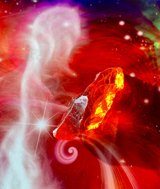 Petit Baby ANDARA Aube rouge de Lemurie 8 g | cristal 5D / 777