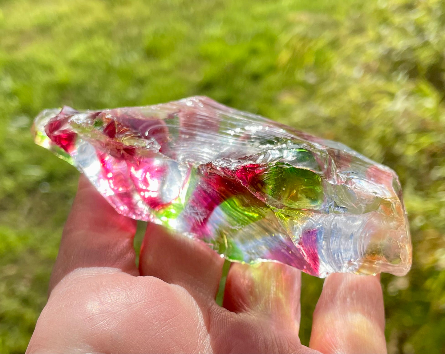 ANDARA Clear Rainbow Oracle | 288 g | cristal 5D / 777