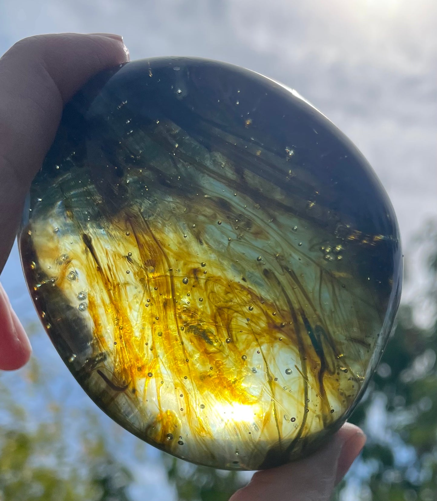 ANDARA poli Fleur de Chamane / cristal 5D / 777 : 365 g