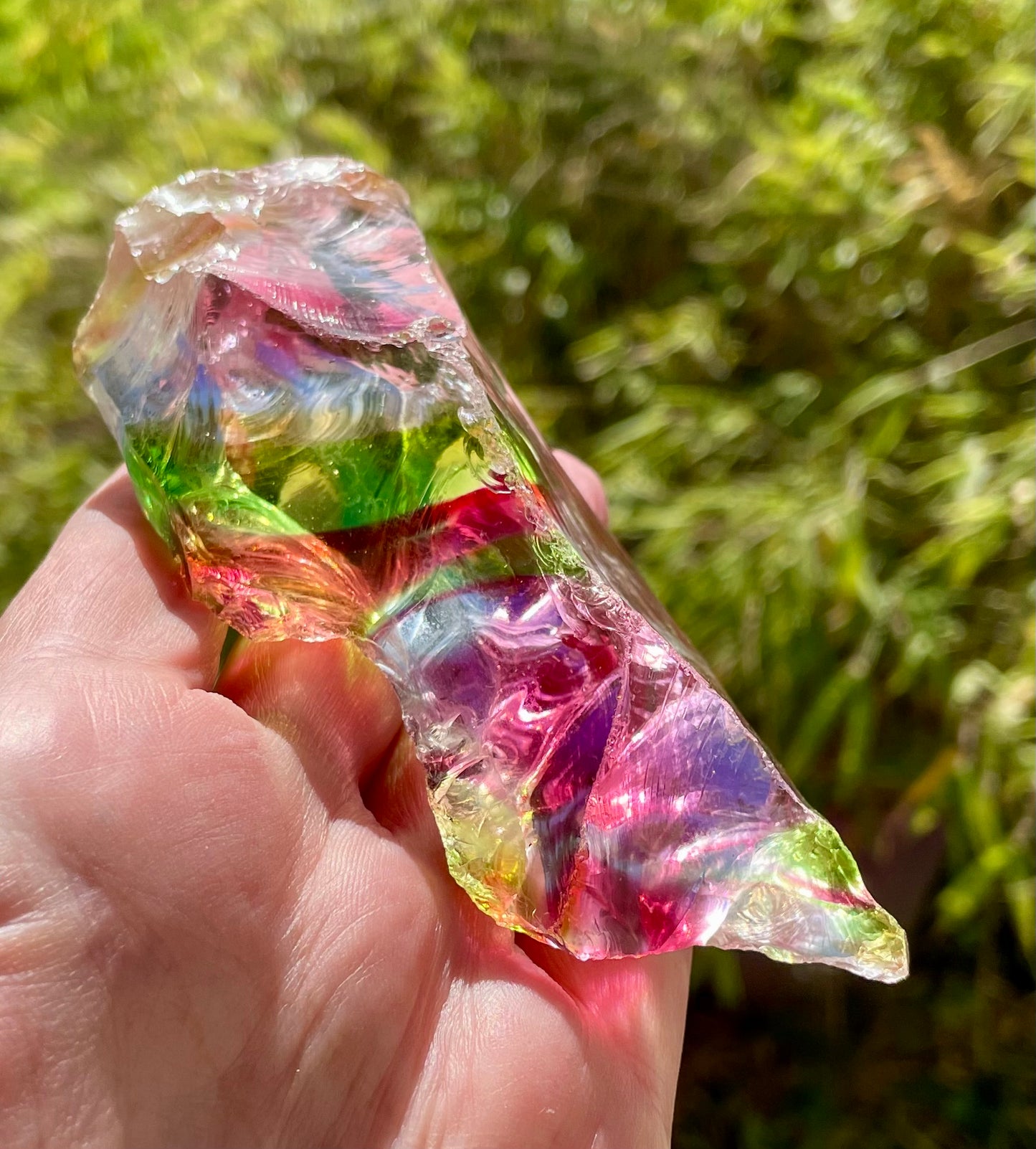 ANDARA Clear Rainbow Oracle | 288 g | cristal 5D / 777