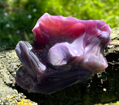 ANDARA Français Dragon Imperial de la flamme violette  | 200 g  / 777 cristal 5D •