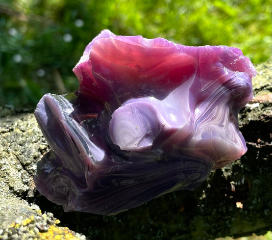 ANDARA Français Dragon Imperial de la flamme violette  | 200 g  / 777 cristal 5D •