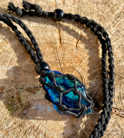 Pendentif d'intention : ANDARA | bleu | 11 g