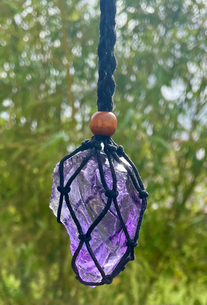 Pendentif Ascended Lilac Vert 40 g / cristal 5D / 777 •