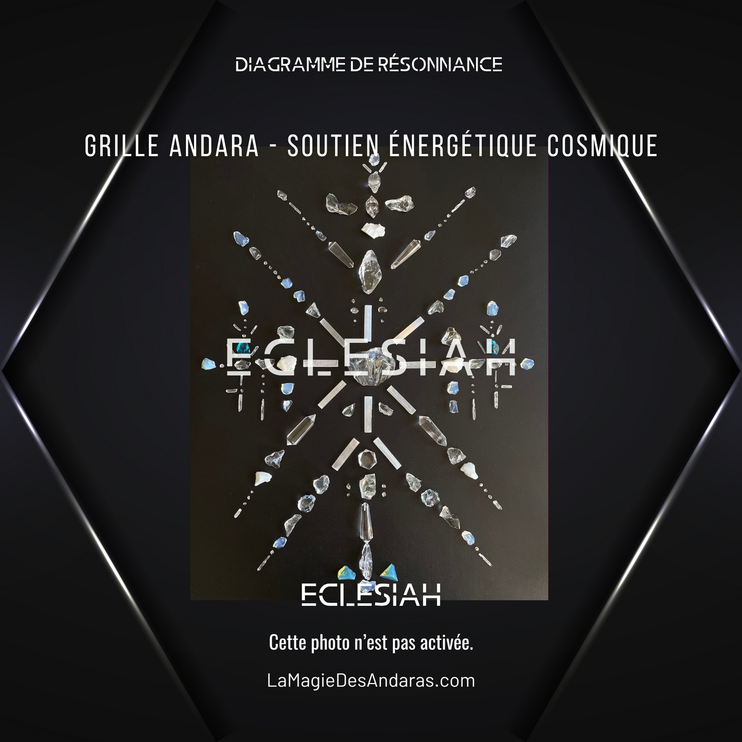 Grille cristalline ANDARA - Soutien énergétique / 3 ans | 12D