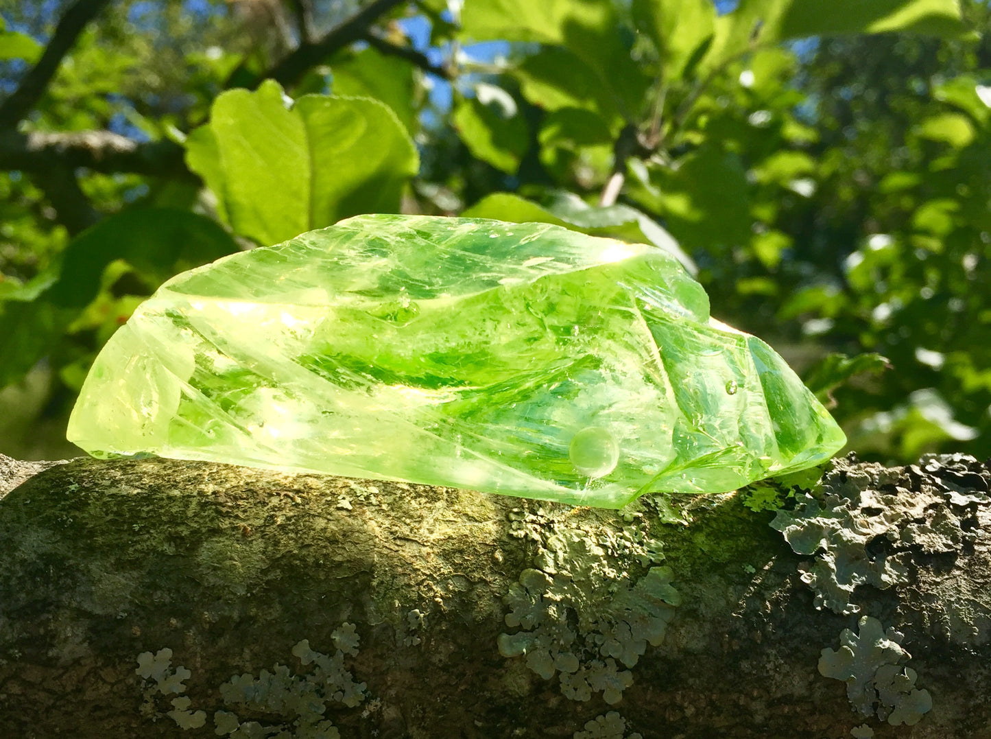 Très rare ANDARA ~ Electric green ~ 191 g | Collection personnelle et... sacrée ^^