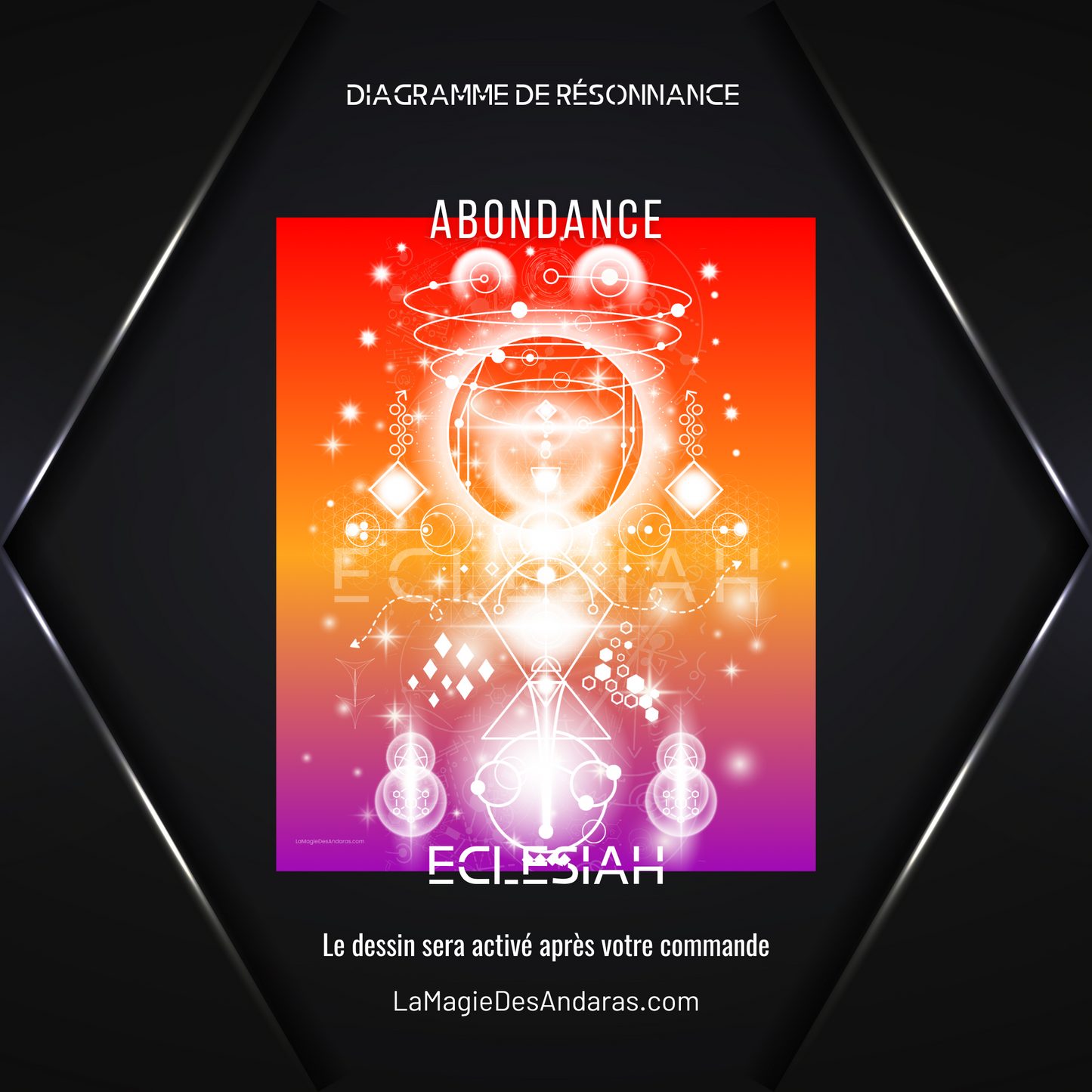 frequence abondance dessin agissant la magie des andaras